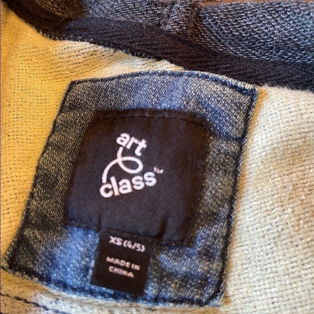 Art Class Denim Hoodie  - Picture 4 of 6